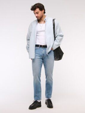 Abercrombie Athletic Straight Jeans 33x30